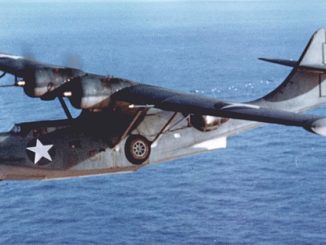 Consolidated PBY-5A Catalina, circa 1940. US Navy photo, public domain.