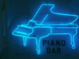 PIANO BAR neon light