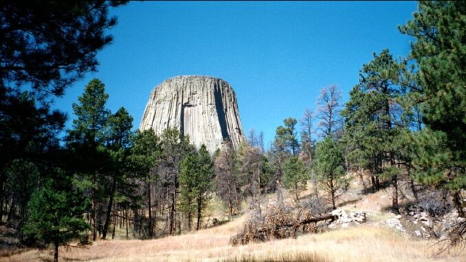 Devils Tower National Monument.