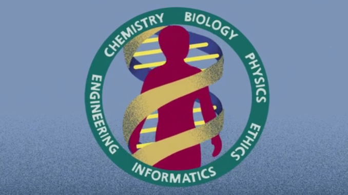 Logo of the Human Genome Project.